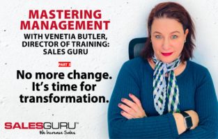 No more change. It’s time for transformation.